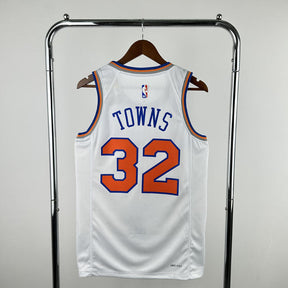Regata New York Knicks Association Edition 24/25 Karl-Anthony Towns Branca