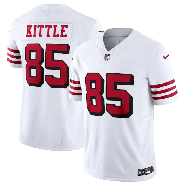 Camisa San Francisco 49ers Vapor F.U.S.E. Limited Branca/Preta