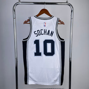 Regata San Antonio Spurs 23/24 Jeremy Sochan Branca