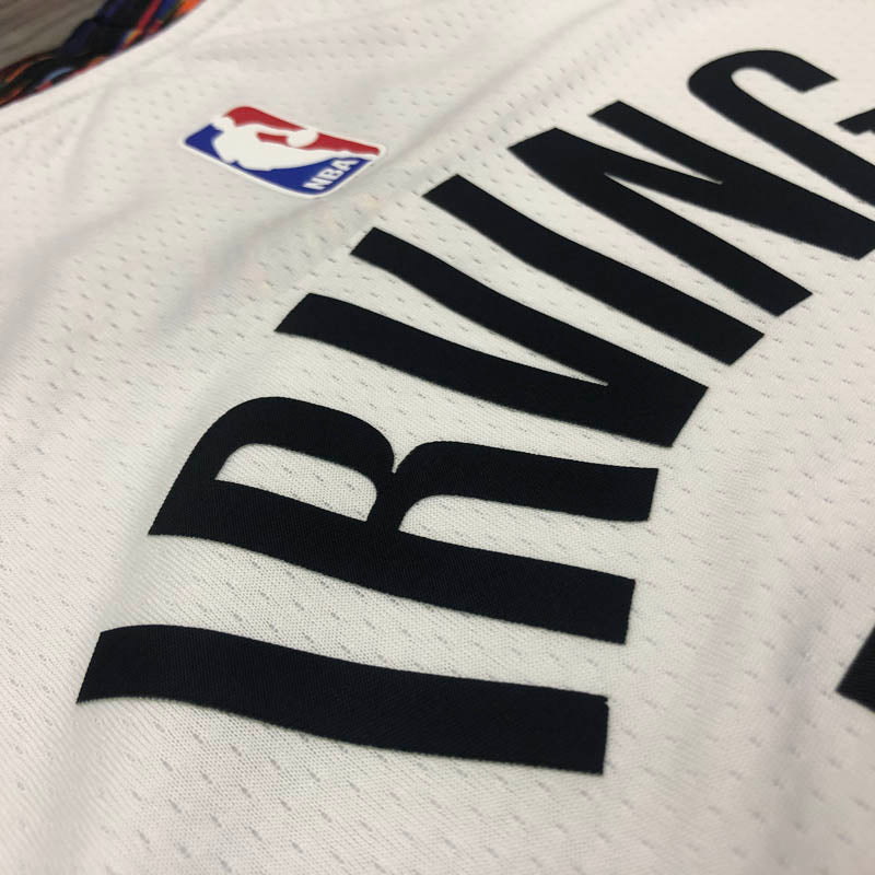 Regata Brooklyn Nets City Edition Kyrie Irving Branca