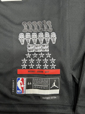 Regata Chicago Bulls Edição de MvP Michael Jordan Preta