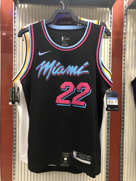 Regata Miami Heat Vice Night Edition Jimmy Butler Preta