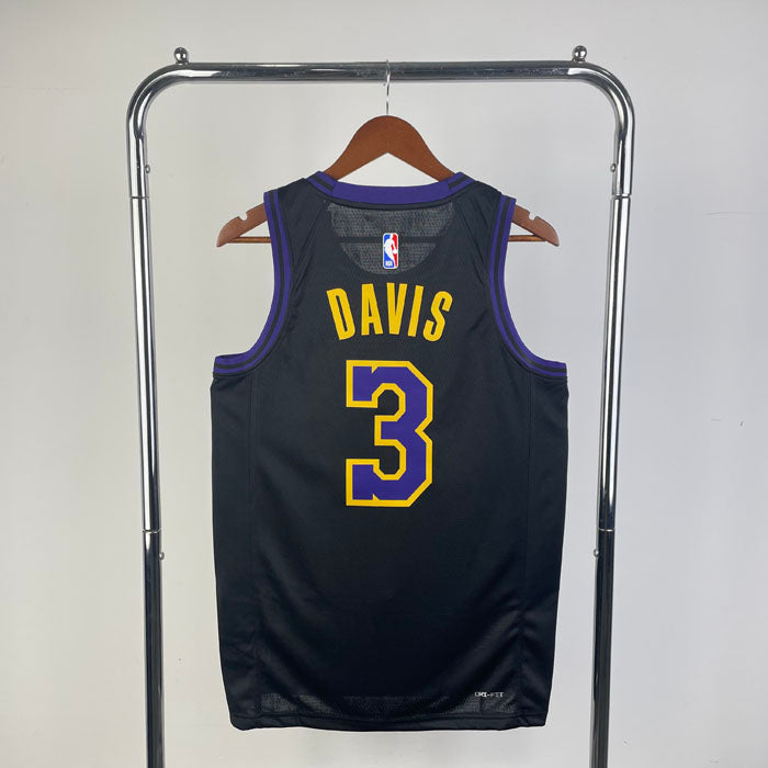 Regata Los Angeles Lakers City Edition 23/24 Anthony Davis Preta