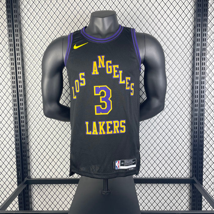 Regata Los Angeles Lakers City Edition 23/24 Anthony Davis Preta