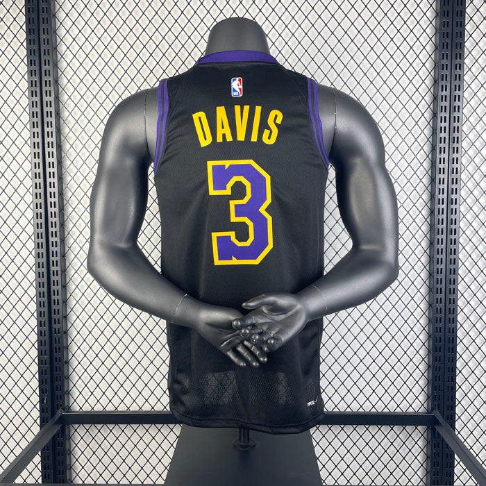 Regata Los Angeles Lakers City Edition 23/24 Anthony Davis Preta
