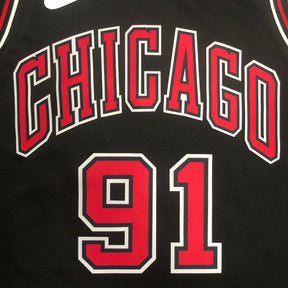 Regata Chicago Bulls Dennis Rodman Preta