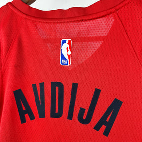 Regata Portland Trail Blazers Statement Edition Adjiva Vermelha