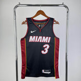 Regata Miami Heat Icon Edition Dwayne Wade Preta