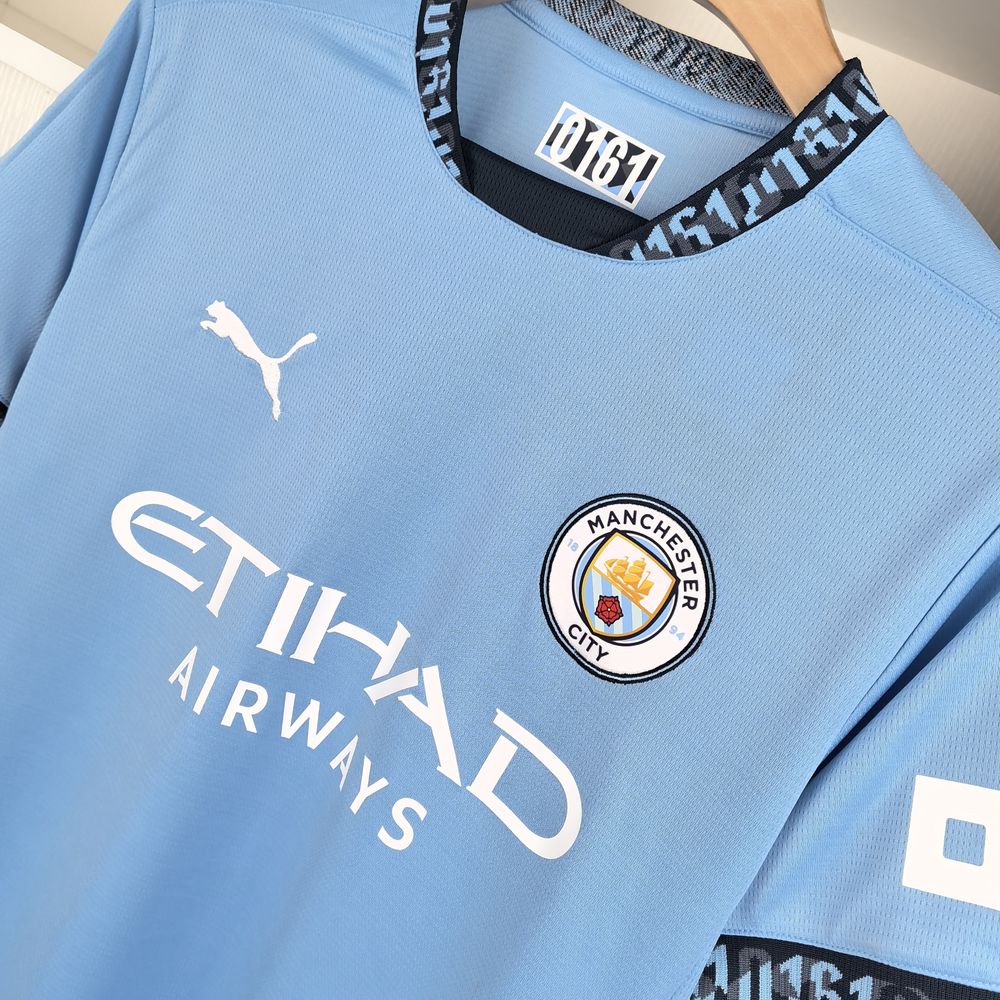 Camisa Manchester City 2024-25 Azul