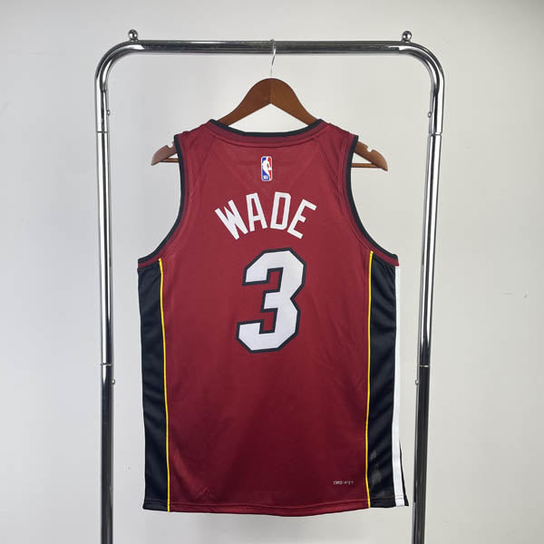 Regata Miami Heat Statement Edition Dwayne Wade Vermelha