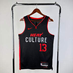 Regata Miami Heat City Edition 23/24 Bam Adebayo Preta