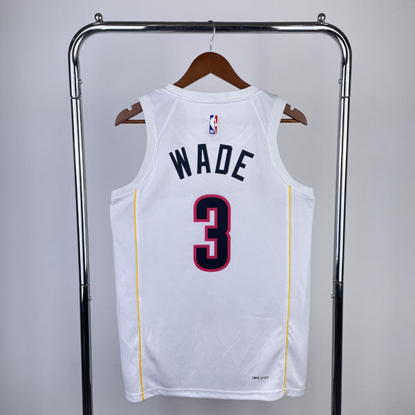 Regata Miami Heat City Edition 22/23 Dwayne Wade Branca