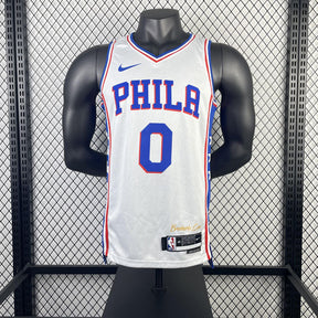 Regata Philadelphia 76ers Association Edition 23/24 Tyrese Maxey Branca