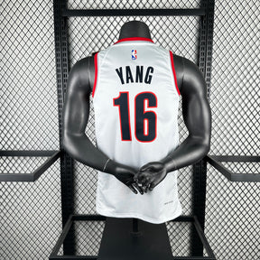 Regata Portland Trail Blazers Icon Edition Yang Branca