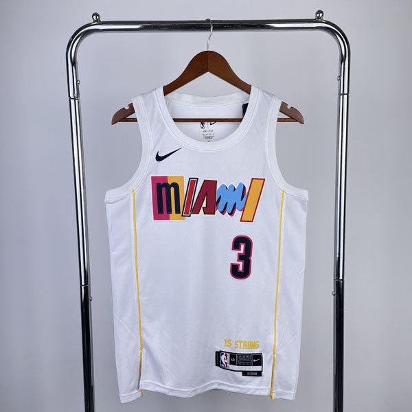Regata Miami Heat City Edition 22/23 Dwayne Wade Branca