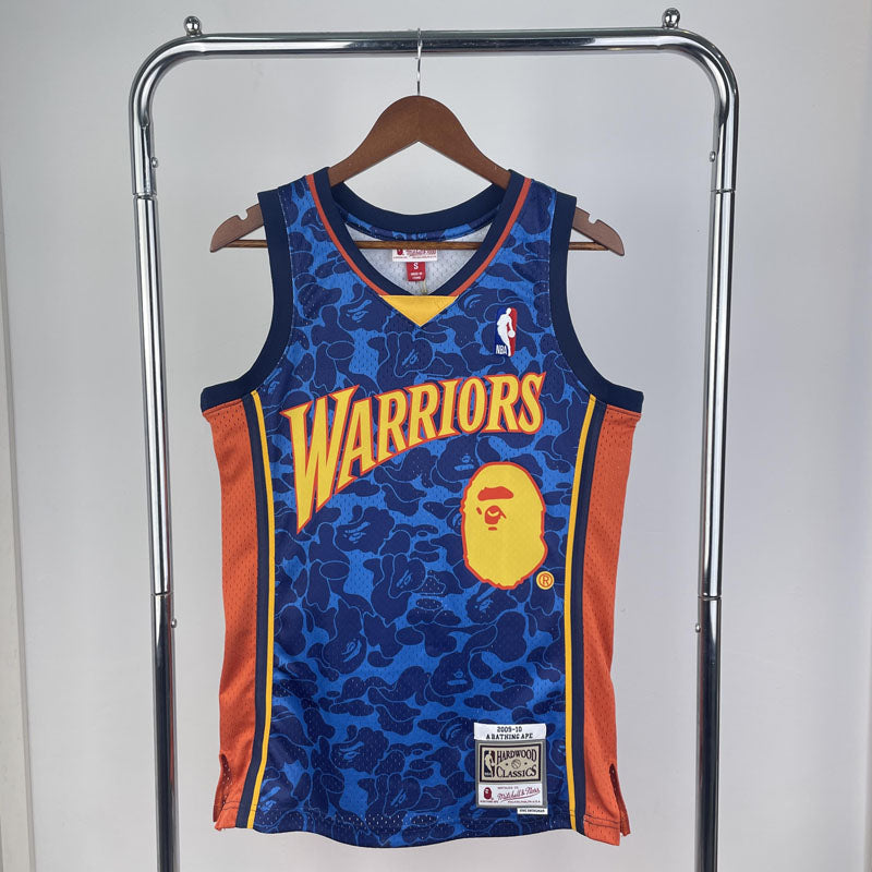 Regata BAPE x Golden State Warriors Mitchell & Ness