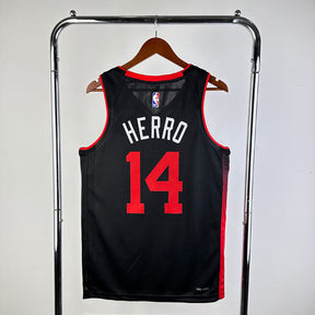 Regata Miami Heat City Edition 23/24 Tyler Herro Preta