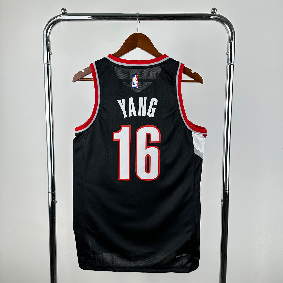 Regata Portland Trail Blazers Icon Edition Yang Preta
