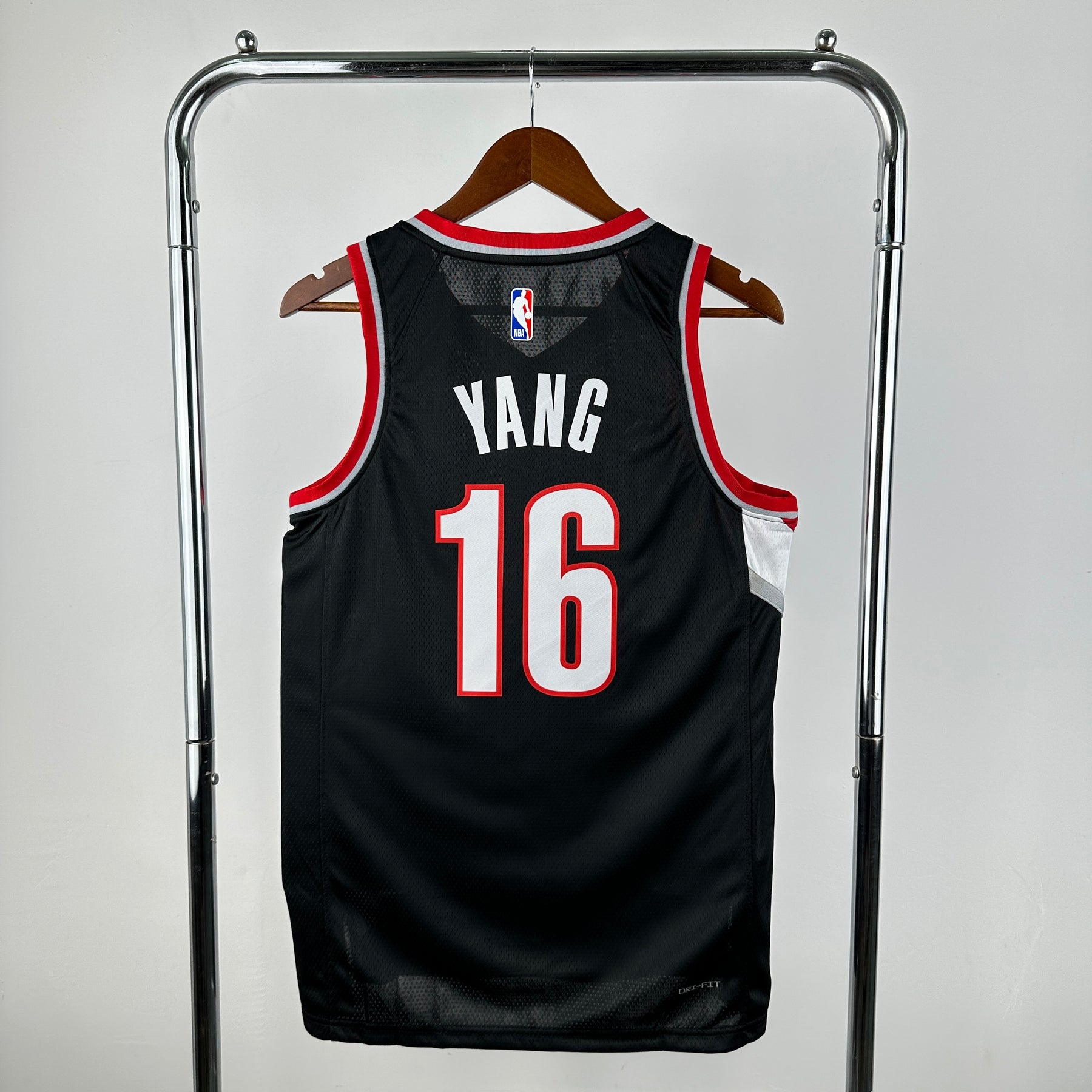 Regata Portland Trail Blazers Icon Edition Yang Preta