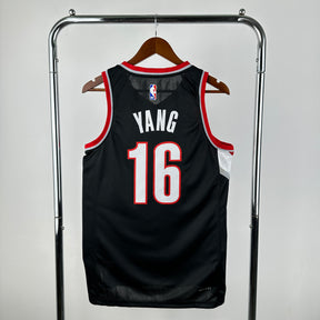 Regata Portland Trail Blazers Icon Edition Yang Preta