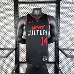 Regata Miami Heat City Edition 23/24 Tyler Herro Preta