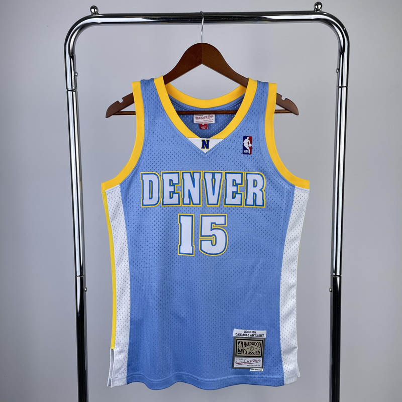 Regata Denver Nuggets Retrô Mitchell & Ness 2003/2004 Carmelo Anthony
