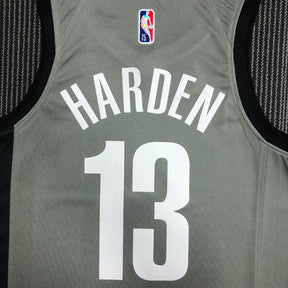 Regata Brooklyn Nets Edição 75 anos 21/22 James Harden Cinza