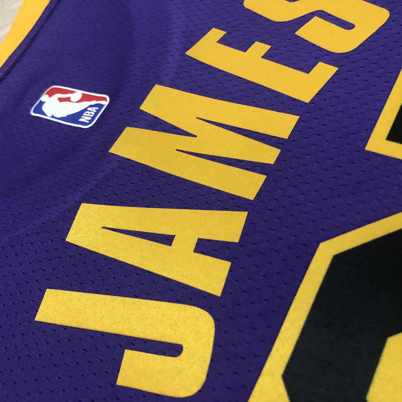Regata Los Angeles Lakers Statement 24/25 LeBron James Roxa