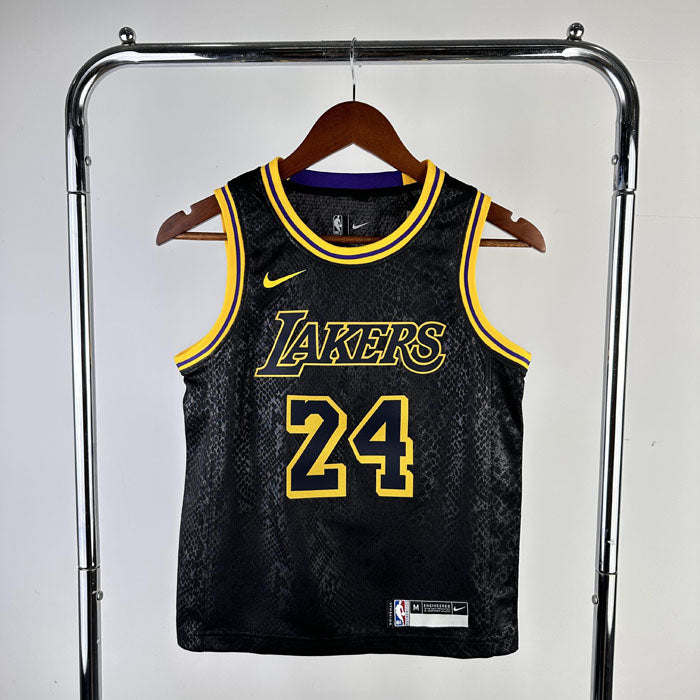 Regata Los Angeles Lakers Black Mamba Kobe Bryant 24 Preta