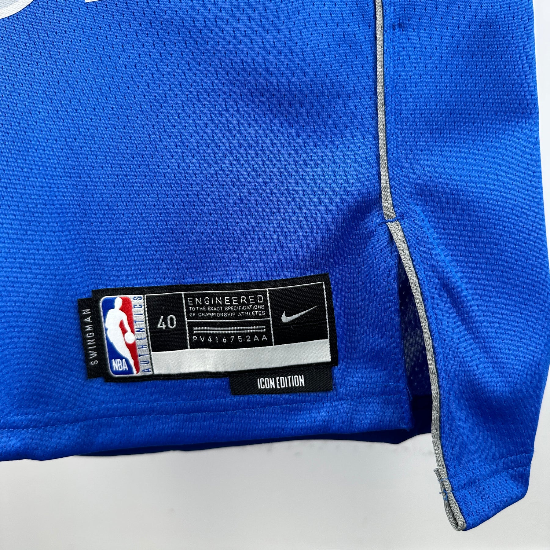 Regata Dallas Mavericks Icon Edition Flagg Azul