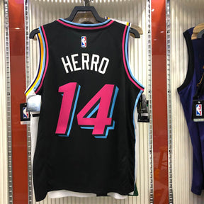 Regata Miami Heat Vice Edition Tyler Herro Preta