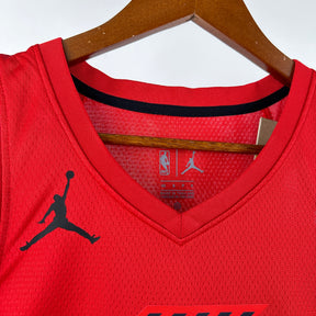 Regata Portland Trail Blazers Statement Edition Adjiva Vermelha