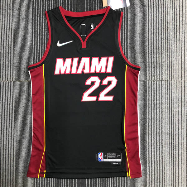 Regata Miami Heat Icon Edição 75 anos Jimmy Butler Preta