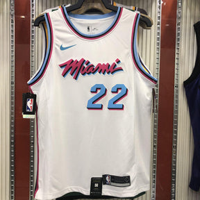 Regata Miami Heat Vice Edition Jimmy Butler Branca