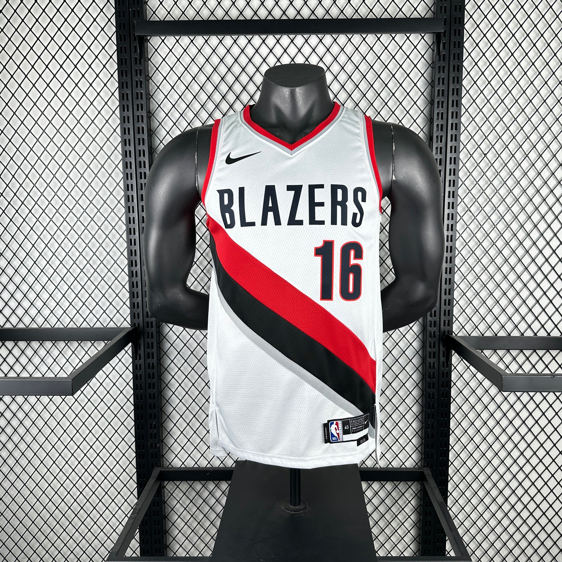 Regata Portland Trail Blazers Icon Edition Yang Branca