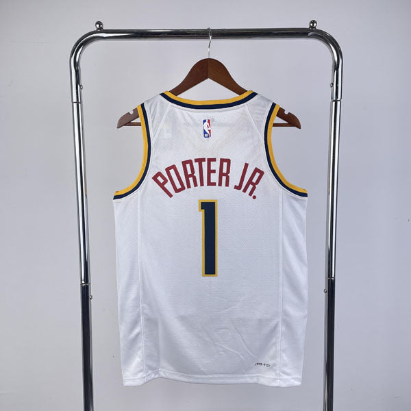Regata Denver Nuggets Association Edition 24/25 Porter Jr Branca