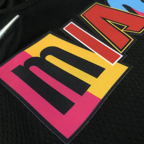 Regata Miami Heat City Edição 75 anos Tyler Herro Preta