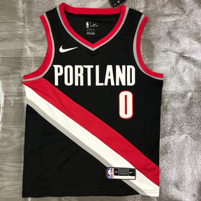 Regata Portland Trail Blazers Icon Edition Damian Lillard Preta