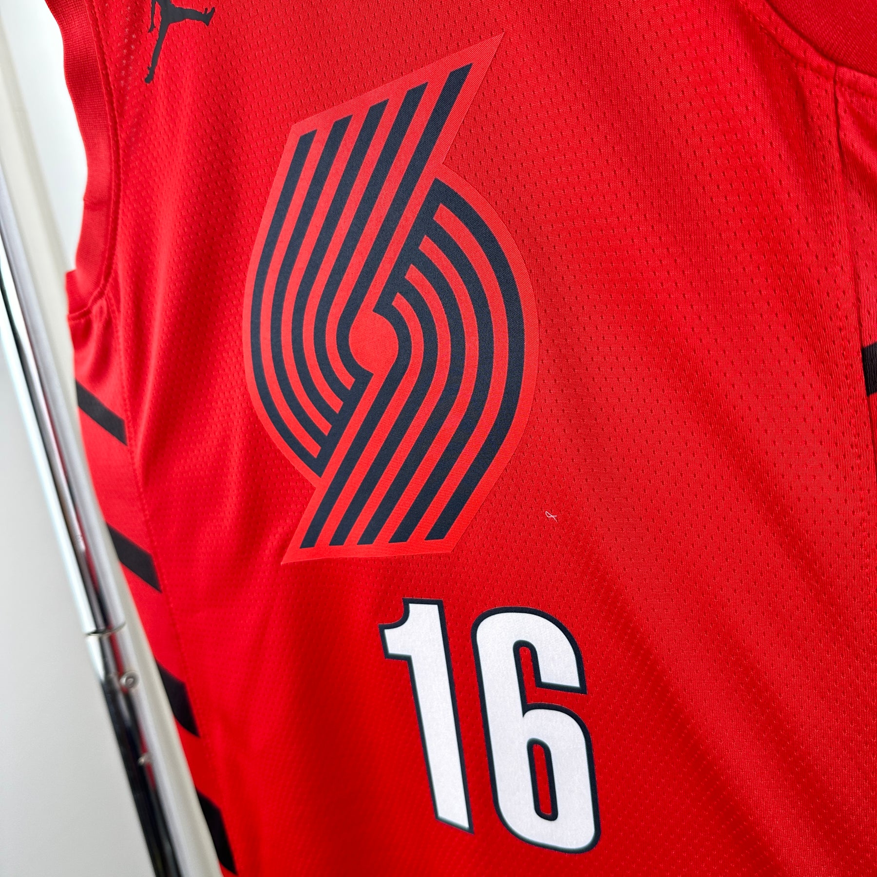 Regata Portland Trail Blazers Statement Edition Yang Vermelha