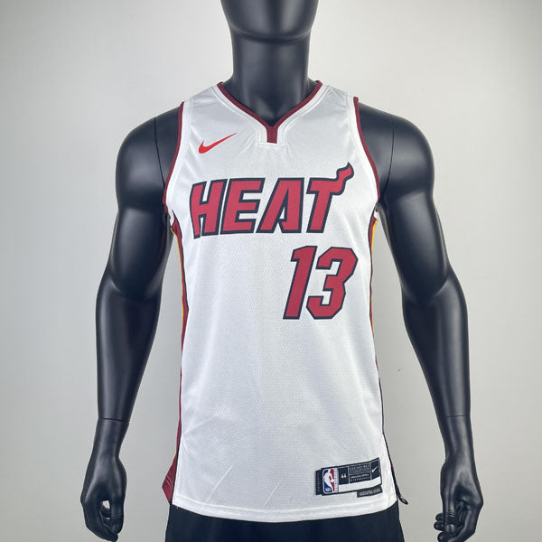 Regata Miami Heat Association Edition 24/25 Bam Adebayo Branca