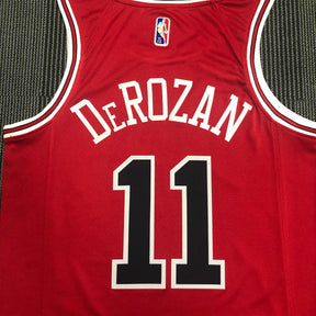 Regata Chicago Bulls Icon Edição 75 anos DeRozan Vermelha