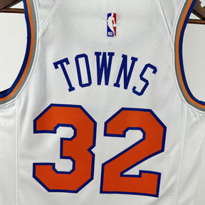 Regata New York Knicks Association Edition 24/25 Karl-Anthony Towns Branca