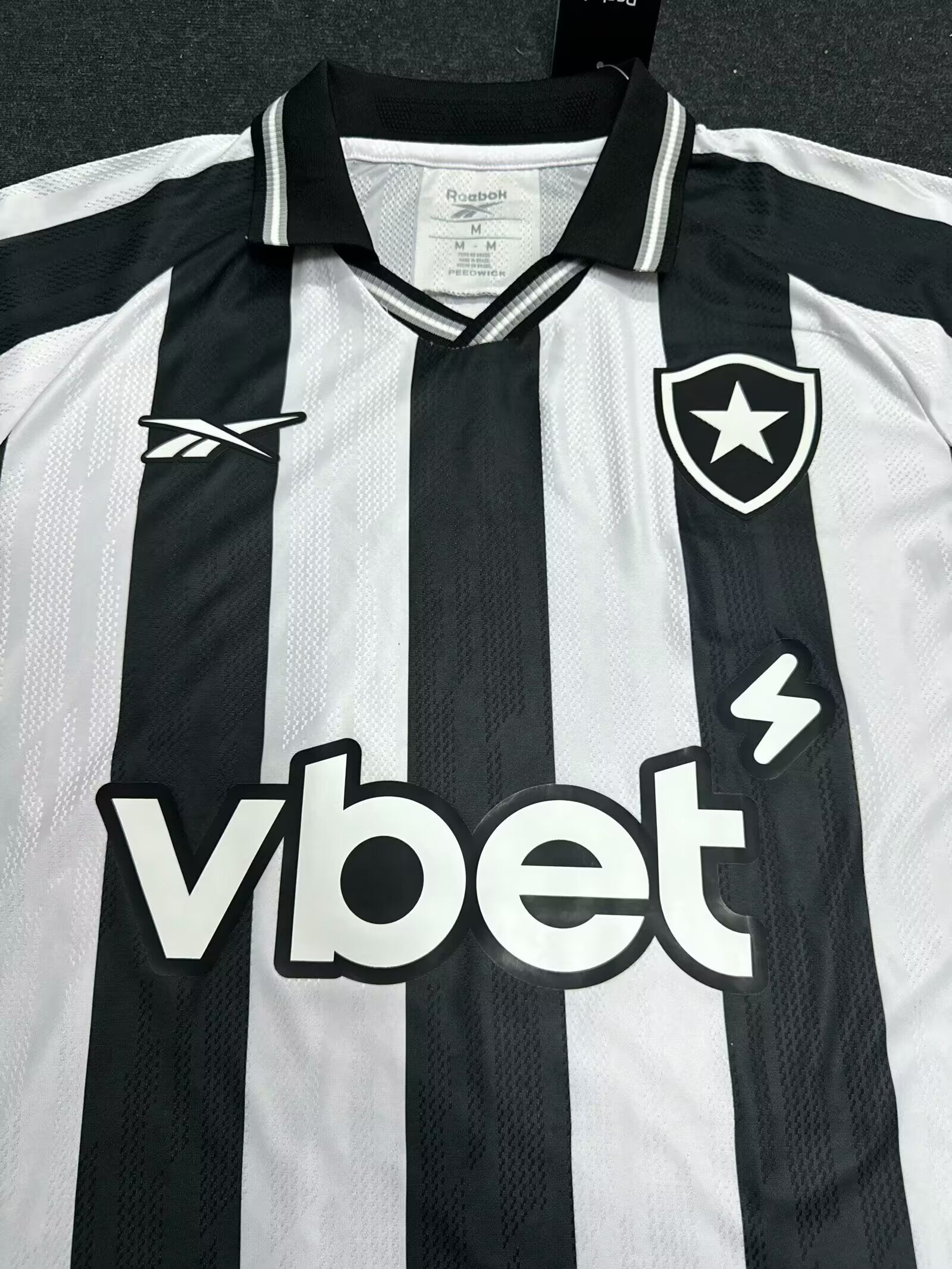 Camisa Botafogo 2025 Preta e Branca