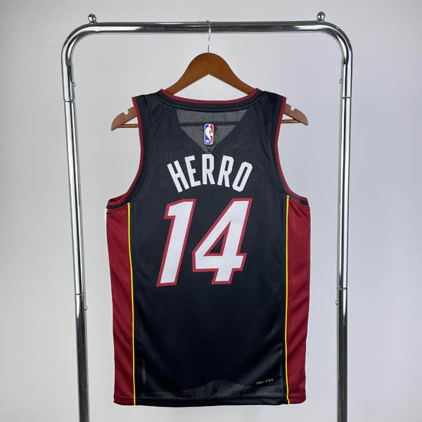 Regata Miami Heat Icon Edition 24/25 Tyler Herro Preta