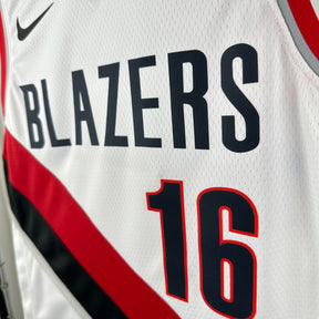 Regata Portland Trail Blazers Icon Edition Yang Branca