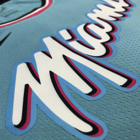 Regata Miami Heat Vice Edition Bam Adebayo Azul