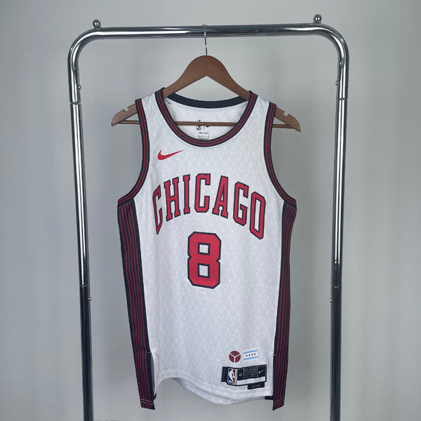 Regata Chicago Bulls City Edition 22/23 Zach LaVine Branca