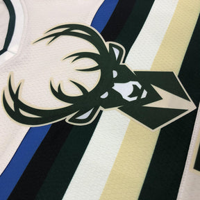 Regata Milwaukee Bucks City Edition 18/19 Giannis Antetokounmpo Creme