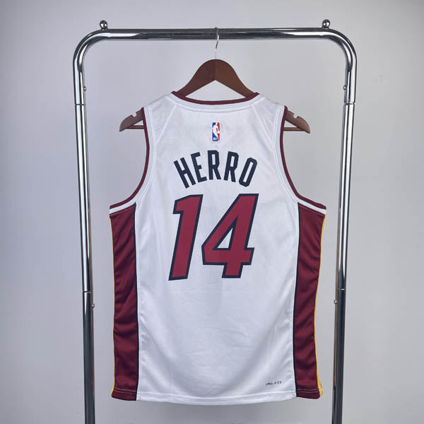 Regata Miami Heat Association Edition 24/25 Tyler Herro Branca