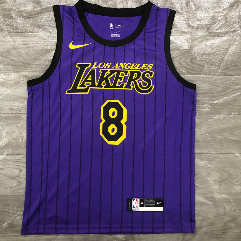 Regata Los Angeles Lakers City Edition 18/19 Kobe Bryant 8 Roxa